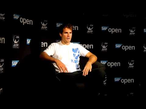 Tommy Haas Semifinal SAP Open Press Conference