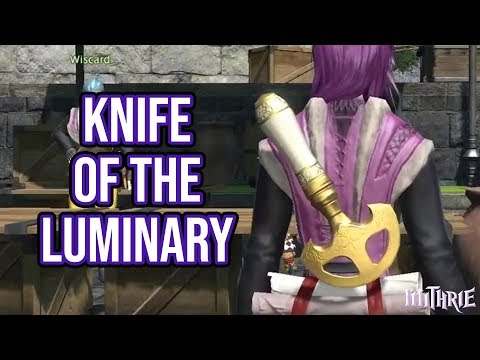 FFXIV 2.45 0463 Knife of the Luminary (Leatherworker)