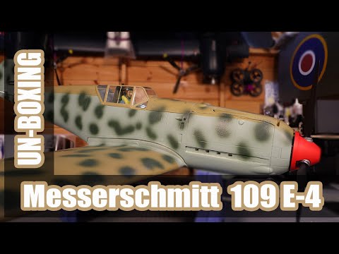 Durafly™ Messerschmitt Bf.109E-4 Desert Scheme | The Unboxing