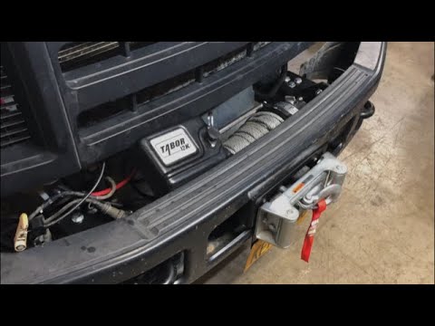 Installing Warn Hidden Winch Mount on 08 F350 & Fix Vacuum Hubs!-EP117
