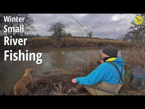 Winter Small River Fishing - Exploring New Swims In High Water - 4/2/26 (video 625)