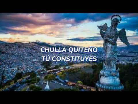 Chulla quiteño (letra)