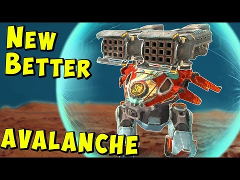 New UPDATED Avalanche Heavy Rockets - War Robots Test Server Gameplay WR
