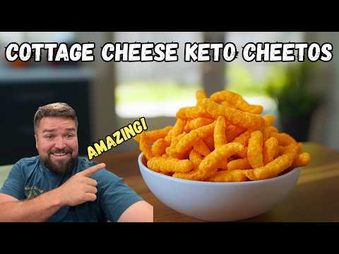 Cottage Cheese Keto Cheetos! Easy Cheese Puff Recipe  LOW CARB Delicious!