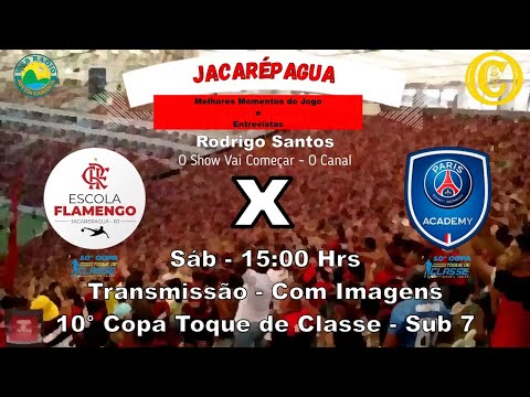 Melhores Momentos Escola Flamengo (Jacarépagua) x PSG Academy - 10º Copa Toque de Classe - Sub 7