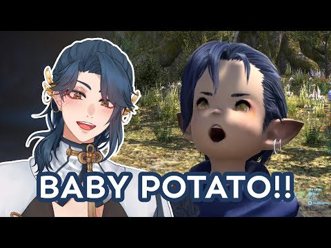 I made a baby!! 🥔 First time FFXIV!