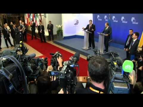 EU-Präsident besucht Kiew: Donald Tusk spricht von über 300 Waffenstillstandsverletzungen