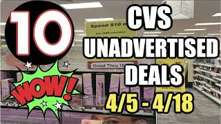 CVS UNADVERTISED DEALS (4/5 - 4/18)