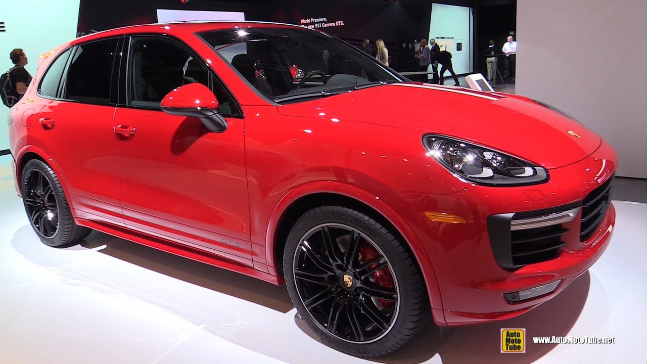 2015 Porsche Cayenne GTS - Exterior and Interior Walkaround - Debut at 2014 LA Auto Show