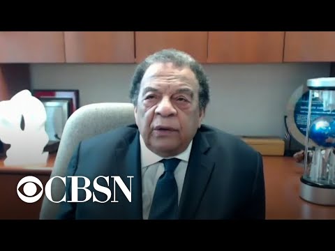 Civil rights leader Andrew Young says George Floyd's death "touched the heart of the planet"