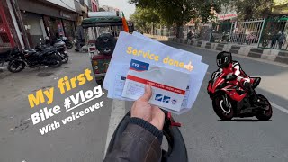 My first voiceover bike Vlog while riding on apache 160 4v