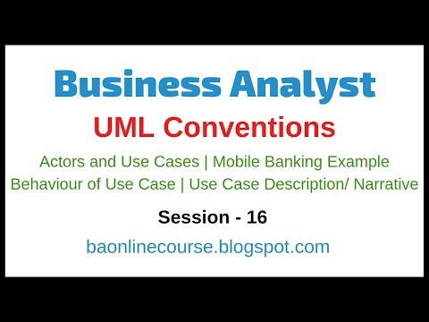 UML Conventions Tutorial | Actors and Use Case Tutorial | Use Case Description Narrative
