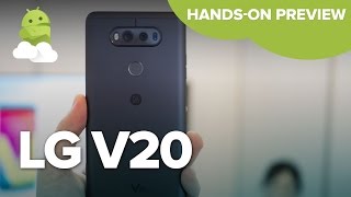 LG V20 hands-on preview!