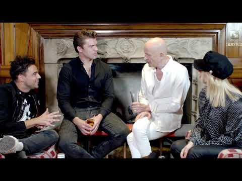 Richard O'Brien meets Joanne Clifton, Ben Adams and Stephen Webb