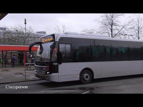 Eerste nieuwe RET bus Aankomst Kralingse Zoom Rotterdam