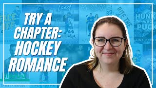 try a chapter . hockey romance edition