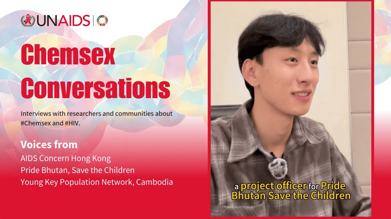 Chemsex Conversation #05: Community Insights from @AIDSConcern, @BhutanPride & #YoungKeyPopulations