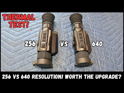 256 VS 640 Thermal Comparison! DNT Hydra HS225 HS635