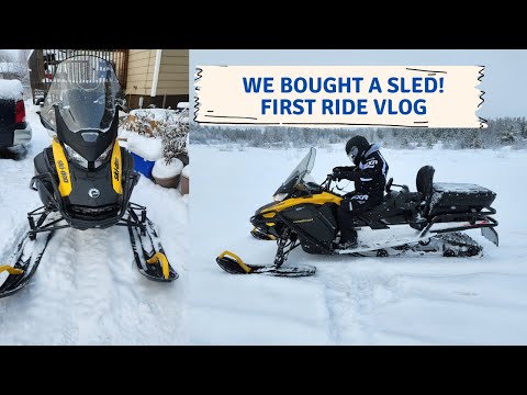 Introducing our new snowmobile/sled! Ski-doo Expedition - 600 Ace 4-stroke