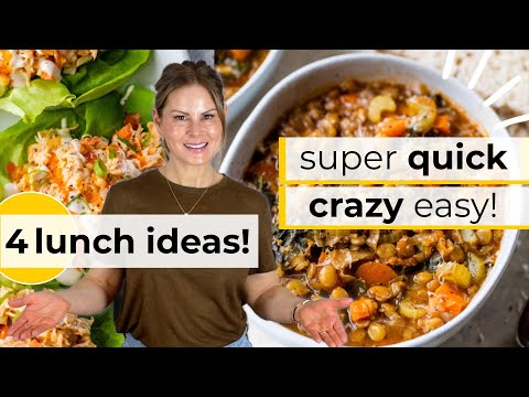EASY 10-MINUTE HEALTHY LUNCH IDEAS for Weight Loss (High-Protein!)