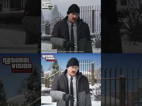 Сравнение графики GTA V Enhanced Edition и Natural Vision Enhanced Mod | PC RTX 4080 4K Ultra