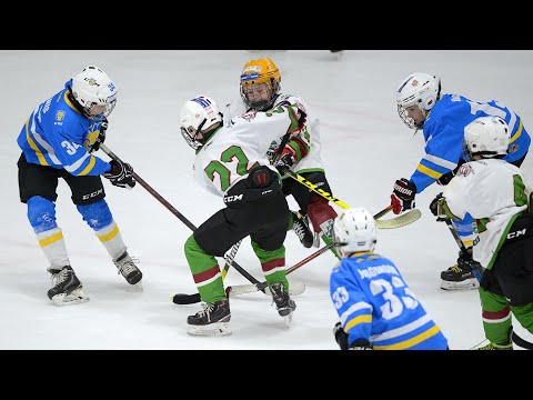 Highlights 1/4 final game: HS Rīga 2012 VS Marupe - Riga hockey cup U10 - 30.04.22