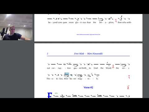 Tone 1 more honorable than the cherubim: Paralegi and Melos