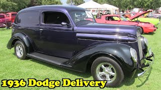 1936 Dodge Sedan Delivery At The Country View Car Show 2024