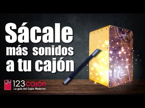 Consigue más sonidos en tu cajón - 5 TRUCOS CAJONEROS / Sonidos avanzados / técnica avanzada cajón
