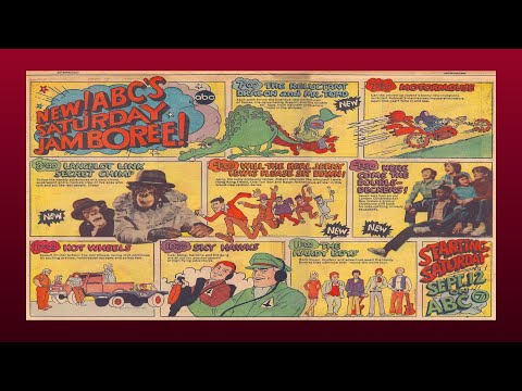 ABC Saturday Morning Cartoon Line up with commercials | 1970