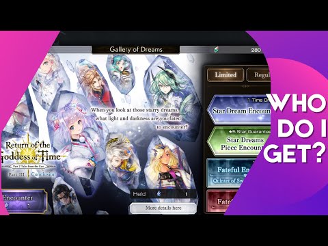 I Bought A Star Dream Encounter. Who Did I Choose? - Another Eden Paid Pull