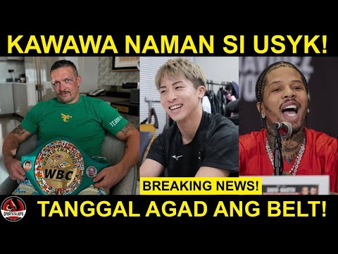 BREAKING: Usyk tatanggalan agad ng TITULO ng IBF grabe! | Tank Davis AYAW ng mag Boxing!