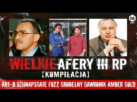 Wielkie afery i aferzyści III RP 💰 FOZZ | SCHNAPSGATE | ART-B | GROBELNY | GAWRONIK