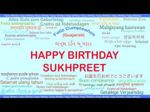 Sukhpreet   Languages Idiomas - Happy Birthday