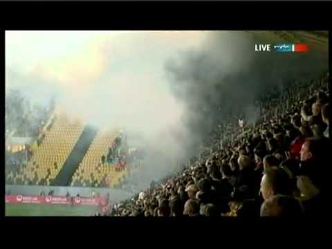 Ausschreitungen bei Dynamo Dresden - Hansa Rostock 23.10.2010