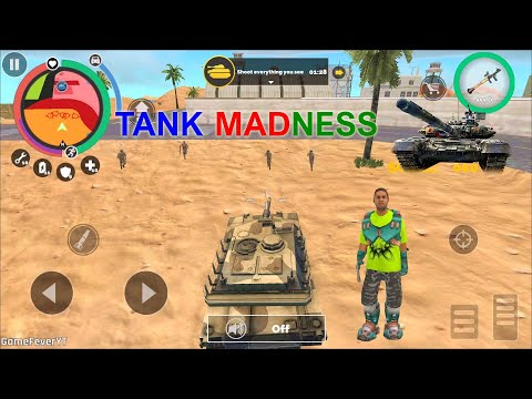 Vegas Crime Simulator 2.8.5 (All Mission Complete Part_02) DUAL TANK MADNESS - Android Gameplay HD