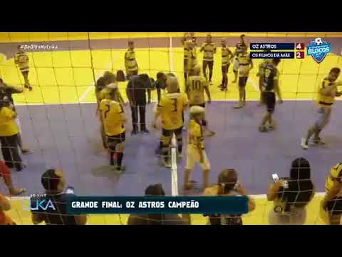 Grande final - Campeonato de Blocos - "Oz Astros" x "Os Filhos da Mãe"