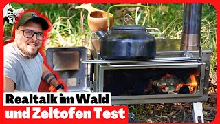 Zelt Ofen Winnerwell Nomad Vorstellung || Real Talk im Wald, wie geht es weiter? || 500 Abo Spezial