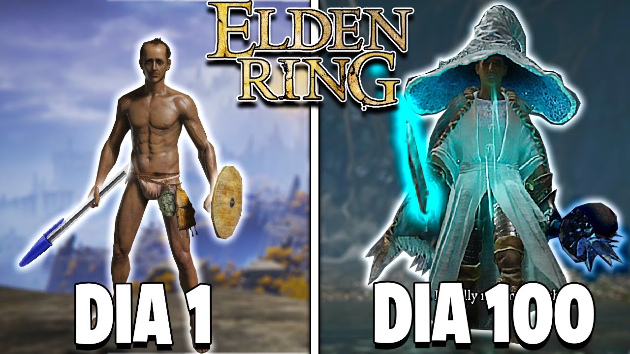 EU PASSEI 100 DIAS NO ELDEN RING de MAGO