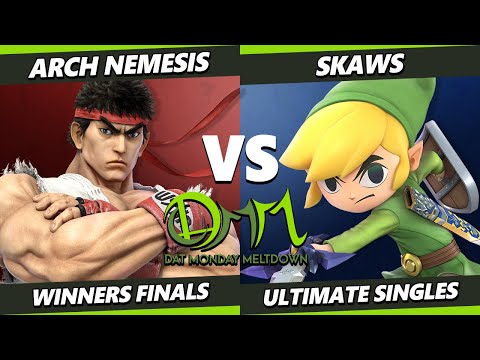 DAT MM 286 Winners Finals - Skaws (Toon Link) Vs. Arch Nemesis (Ryu) Smash Ultimate - SSBU