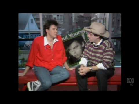 Countdown (Australia)- Molly Meldrum Interviews Paul Young- June 9, 1985- Part 1