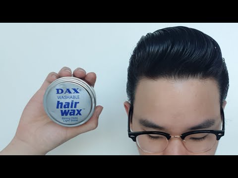Dax Washable Hair Wax Pomade Review