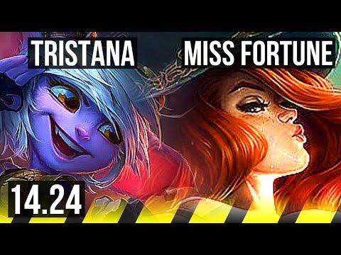 TRISTANA & Lulu vs MISS FORTUNE & Poppy (ADC) | KR Master | 14.24