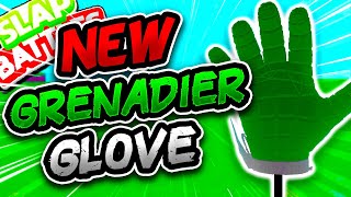 New GRENADIER Glove💣 & NEW BONK MASTERY!!🤡 - Slap Battles Roblox