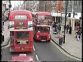 London Buses 1999 Bus Ride On Open Top Routemaster RMC 1510 Along Oxford Street West St Pauls