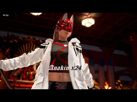 L7 65_2 Kunimitsu Ryona vs Zafina - Tekken 7 ( Anakin x24 ) Gameplay PC Gtx 1070 Ti 8GB