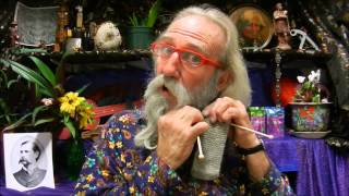 Man knits his whiskers!