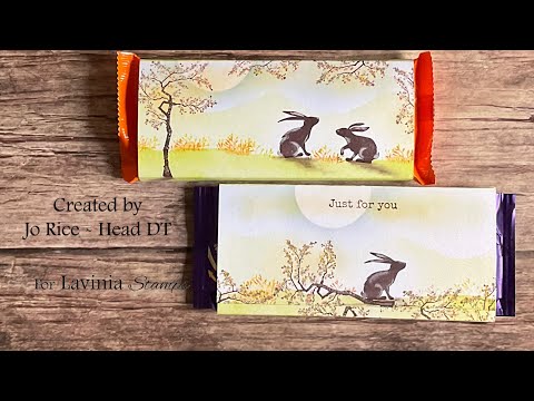 Technique Tuesday with Lavinia stamps and Chocolate by Jo Rice #laviniastamps