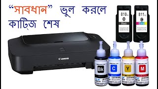 How to input color ink canon 2772 I Canon ip2772 *Exclusive tips*