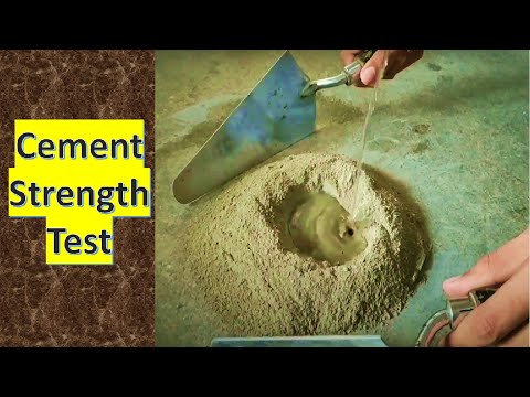 Cube Casting for Cement Strength Test | Laboratory testing | Cement grade identification